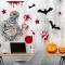 （2）Halloween-dekoration, 2 st Halloween-fönsterdekaler, Halloween