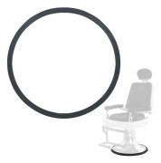Retty 22,8\" Salongstol Gummibas Ring, Salongsutrustning Golvskyddande Gummiring Packning, Hydraulisk Stylingstol Ro Medium