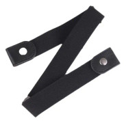 2 st Midjebältes Spänne Fri Justerbar Bälte Unisex Elastiska Bälten