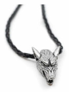 Skyddshänge Viking Silverfärgad Varg