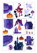 Halloween fönsterdekorationer, Halloween fönsterdekorationer,
