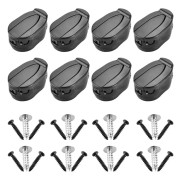 8-pack golfbollplockare, miniplockare för golfbollar, hopfällbar golfbollplockare, gripare i plast för golfbollar