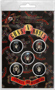 Guns N Roses Appetite For Destruction Badge Set (Förpackning med 5 st)