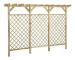 Trädgårdsstaket med pergola 300x50x200 cm Furu