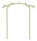 Wei Garden Pergola 180x210x40 cm Impregnerad furu # 0