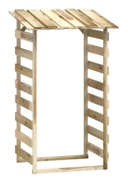 BEL-7029242319971-Pergola med tak 100x90x200 cm Impregnerad furu