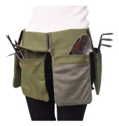 Botanio En Tool Bälte Canvas Midjeverktyg Förkläde med fickor Ening Kit Tote Bag Home Izer Ening Tool Kit Hållare Lawn Yard Förvaringsväska R