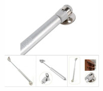 Dörrlyft Pneumatiskt stöd Hydraulisk Gasfjäder Stöd För Kökskåpsdörrar Silver