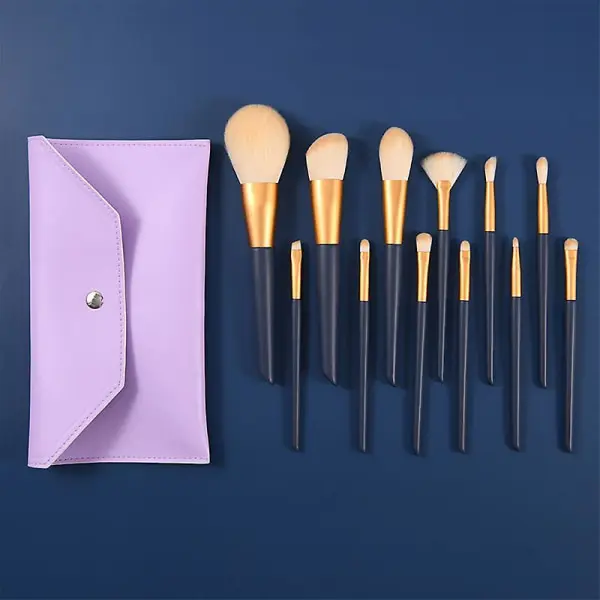 12 Set Sminkborstar