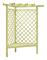 vidaXL Hörnpergola med bänk 130x130x197 cm impregnerad furu