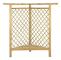 BEL-7667103870317-Hörnpergola med bänk 166x81x174 cm Impregnerad furu