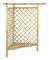 BEL-7667103870317-Hörnpergola med bänk 166x81x174 cm Impregnerad furu