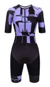 Santini Kortärmad Trisuit Enigma X Ironman 2024 Lila M Kvinna
