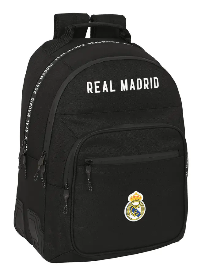 Skolryggsäck Real Madrid C.F. Corporativa Svart