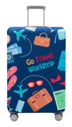 Resväska Skydd Tvättad Koffert Skydd Anti-repor Koffert Skydd Passar 18-32 Tum Go travel-Trip S