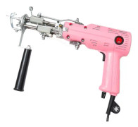 Elektrisk tuftpistol för mattor, snabb luggklippning/ögla sömnad Handverktyg Pinksn (335) Y