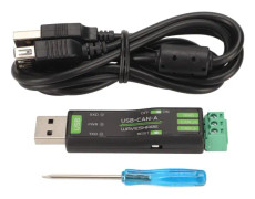 USB till CAN-adapter 5kbps till 1Mbps 4 lägen STM32F103-chip ombord TVS USB till CAN-analysator för busdata-dator