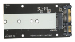 M.2 NGFF till SATA III Converter Adapter 6000MB/s Fast Transfer Mass Storage Interface Hard Drive Converter Card