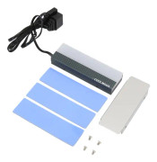 Hårddisk Kylfläns Dubbelt Gränssnitt Cool 5V 3 Pin M.2 SSD Kylfläns Kylare för 2280 M.2 SSD med Värmeplatta