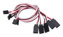 5-pack Servo Förlängningskabel Kärnledning RC Tillbehör för JR / FUTABA