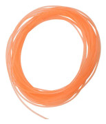 Orange Rund PU Polyuretan Rem för Drivöverföring (4mm*10m)
