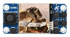 Mini Spelkonsol 1.54 tum LCD-skärm Pekskärm för Raspberry Pi