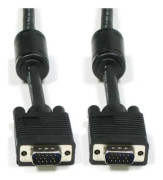 3 GB CVGA15MM, 15 m, VGA (D-Sub), VGA (D-Sub), svart, hane-hane, plast