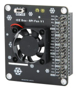 Kylfläkt LED-lampa Datortillbehör för Raspberry Pi 4B / 3B GPIO Utbyggnadskort