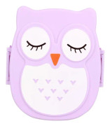 Plast Lunchbox med Cartoon-Motiv, Bärbar, Livsmedelssäker, Mikrovågsugnssäker, Förvaring