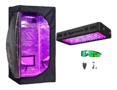 LED-växtlampa, Fullspektrum, Hydroponiskt system, A