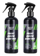 Bilkeramisk beläggning, 300ML kapacitet, hydrofobiskt skydd, S12-300ml x S3-300ml