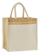 Westford Mill Mini Shopper-väska i stärkt jute 14L