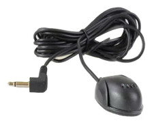 Bilmikrofon Mono Bluetooth-kompatibelt Samtal Extern 3,5 mm Jack Auto Mini Clip Trådbunden Ljudmikrofon Kompatibel Dvd Da {DB Black