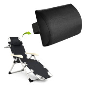 Ersättning för nackstöd till Zero Gravity-stol, nackstöd till Zero Gravity-fåtölj (svart) Db