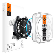 Spigen Samsung Galaxy Watch 6 Classic 43mm Skärmskydd GLAS.tR EZ Fit 2-pack