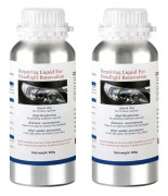 Bilstrålkastarpolish, flytande polymerformel, storlek 800ML, 800G-Reparationsvätska X2