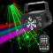 LED Scenbelysning, Automatisk Ljudkontroll, RGB UV-teknik, EU-kontakt