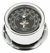 Autonautic Instrumental Nautisk Barometer Be72c Silver