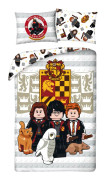 Lego Harry Potter Sängkläder 140 x 200 cm - 100 procent bomull