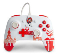 PowerA Mario Red, Spelplatta, Nintendo Switch, Dela-knapp, Kabel, USB, USB Type-C