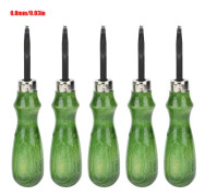 0,6 mm-1,4 mm Professionell fasningsmaskin DIY-tillbehör Läderhantverk Kantskärningsverktyg (0,8 mm)