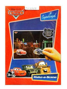 Cars Make A Scene Laminerade Logotyptavlor Set En Storlek Flerfärgad