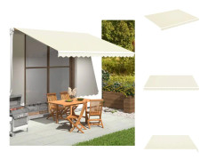 Markiser - Living Markisväv gräddvit 4,5x3,5 m
