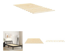 The Living Store Ribbottnar 100x200 cm massiv furu - Sängar & sängramar