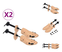 Skoblock - Living Skoblock 2 par stl. 36-40 massiv furu
