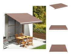 Markiser - Living Markisväv brun 4x3 m