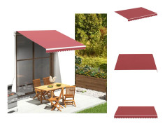 Markiser - Living Markisväv vinröd 3x2,5 m