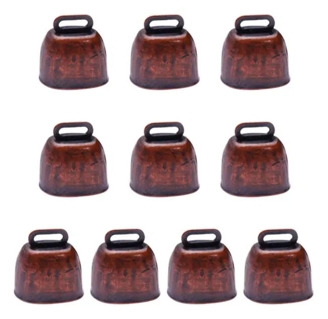 Mini Cow S S Metal Cow S Craft S S Cowbells Animal Anti Theft Accessories S For Outdoor（10st，C）