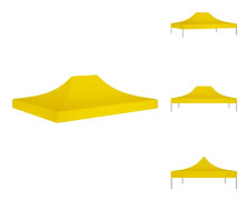 Tak till partytält & lusthus - Living Tak till partytält 4x3 m gul 270 g/m²