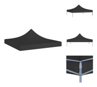 Tak till partytält & lusthus - Living Tak till partytält 3x3 m svart 270 g/m²